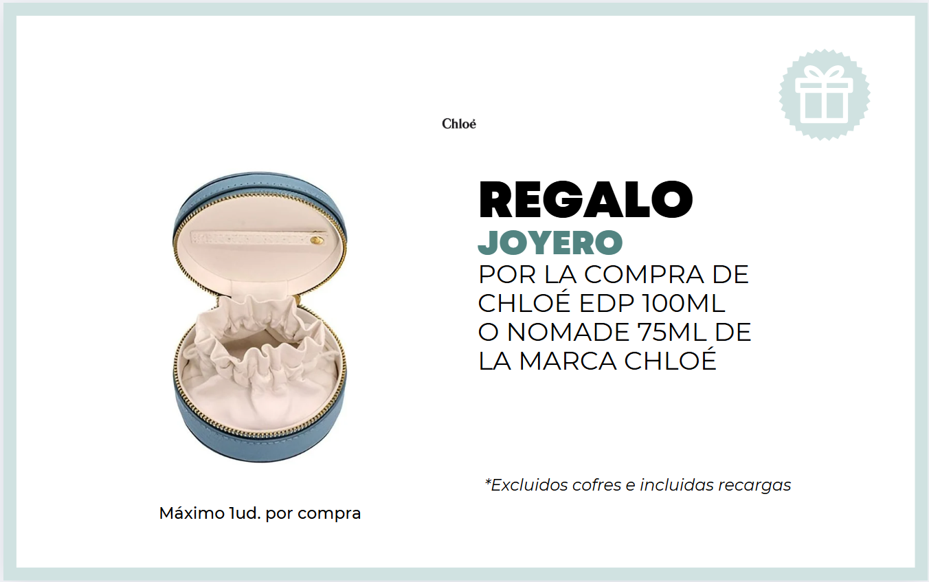 REGALO NECESER POR LA COMPRA DE CHLOÉ EAU DE PARFUM INTENSE 100ML excluidos cofres