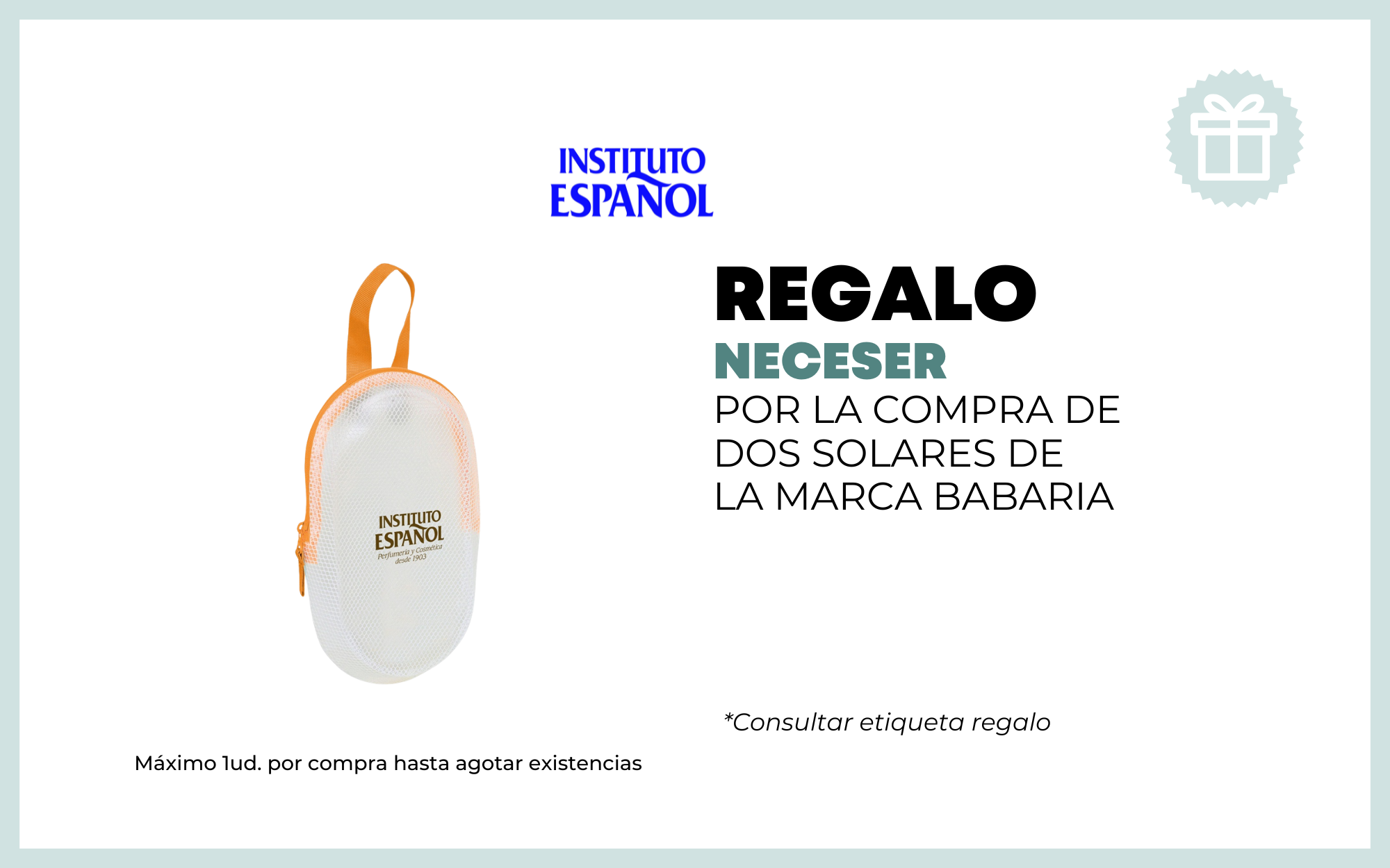 REGALO ABANICO POR LA COMPRA DE CUALQUIER FRAGANCIA INSTITUTO ESPAÑOL