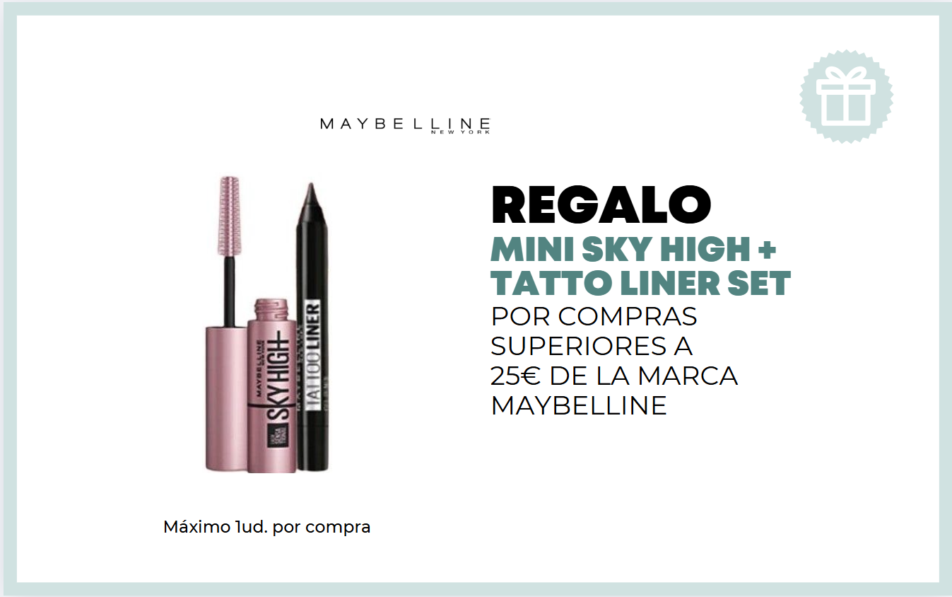 REGALO NECESER POR COMPRAS SUPERIORES A 15 EUROS EN LAS MARCAS RIMMEL LONDON, MAX FACTOR Y SALLY HANSEN