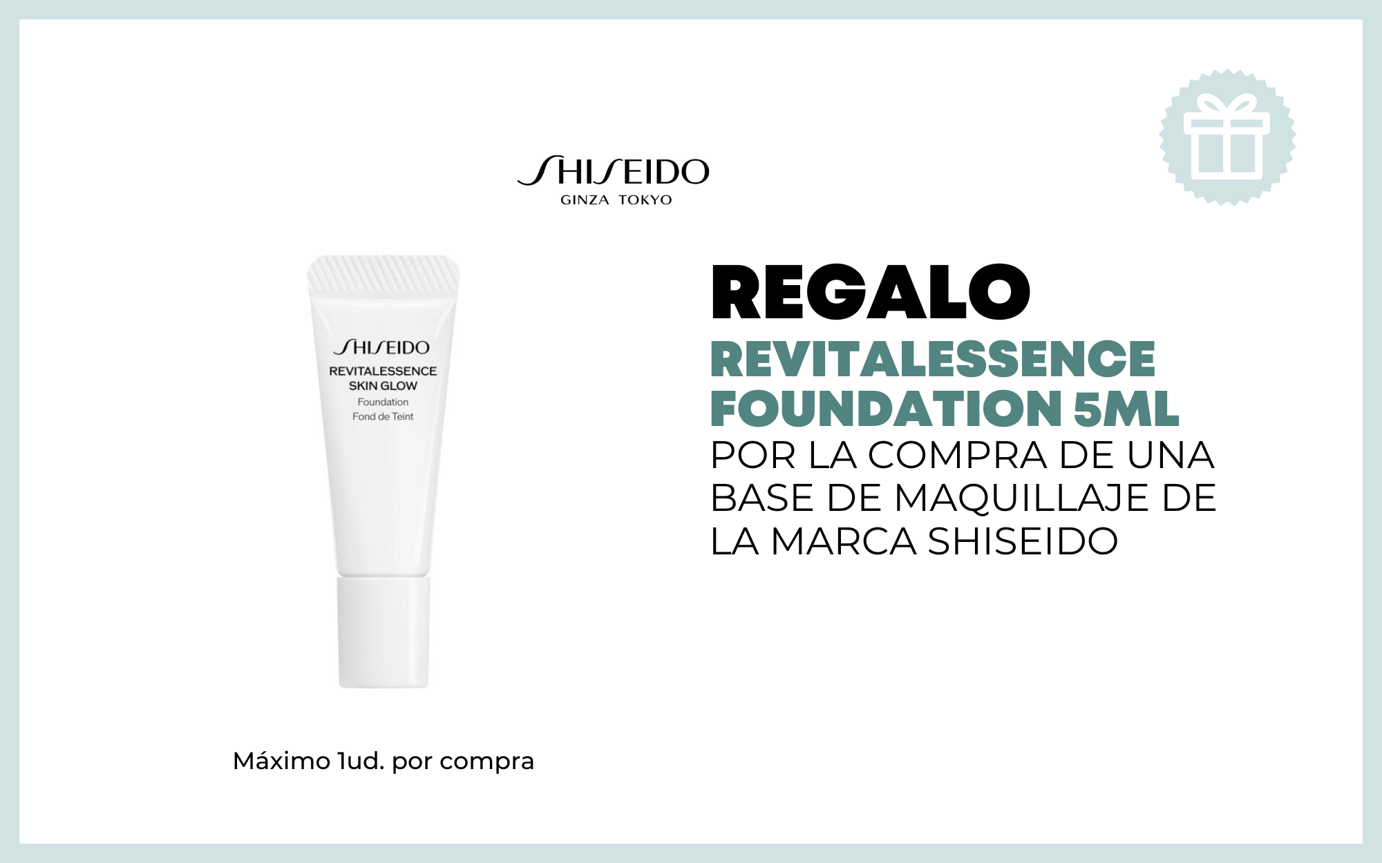 REGALO SET MINITALLAS POR LA COMPRA DE UN PRODUCTO SHISEIDO GAMA BIOPERFORMANCE excluidos cofres
