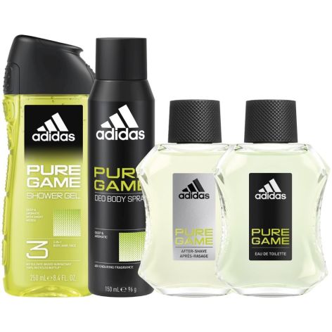Adidas Pure Game Perfume Adidas Hombre Original Loción Corporal