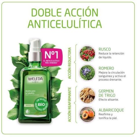 Weleda Aceite Para La Celulitis Abedul Aceite anticelulítico no