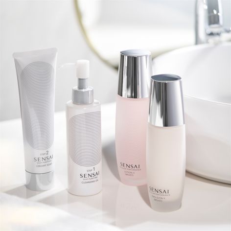 SENSAI THE CREAMY SOAP 125ml 2個セットブラシ付き Sensai Silky Purifying Creamy Soap Step 2 Jabón limpiador elimina