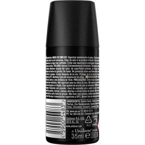 Axe Dark Temptation Dark Chocolate Scent Desodorante Spray