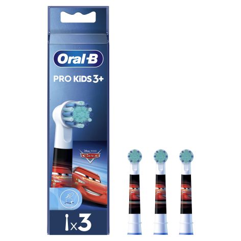 Oral-B Cepillo Dental Pro Kids 3+ Princess O Cars Recambio Cepillo de  dientes eléctrico infantil limpieza suave y eficaz uds