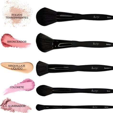 Lov'Yc Brocha Para Contouring Brocha de maquillaje para contouring