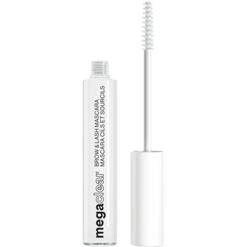 Wet N Wild Megaclear Brow & Lash Mascara M&aacute;scara de pesta&ntilde;as transparente estira separa y ayuda a prevenir la descamaci&oacute;n