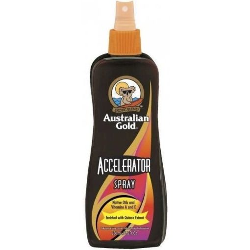 Australian Gold Accelerator Spray Bronceador solar hidratante acabado r&aacute;pido y ligero 250 ml