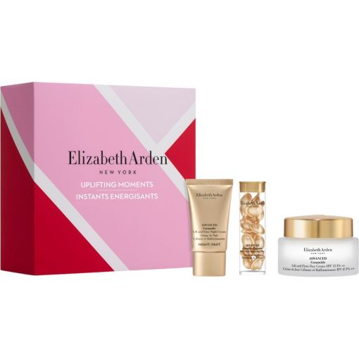 Elizabeth Arden Advanced Ceramide Lift And Firm Day Cream Spf 15 Pa+ Estuche Crema de d&iacute;a reafirmante alisa arrugas refuerza la barrera y reafirma piel m&aacute;s joven 50 ml