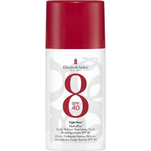Elizabeth Arden Eight Hour Hydraplay Spf40 Fluido hidratante ligero con protección solar de amplio espectro spf 40, que protege del sol, la contaminación, la luz azul y los radicales libres.