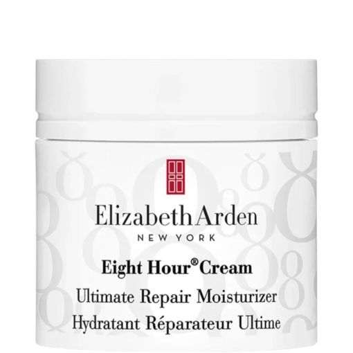 Elizabeth Arden Eight Hour Cream Ultimate Repair Moisturizer Crema corporal de textura b&aacute;lsamo ofrece hidrataci&oacute;n intensa hasta 80 horas para una piel m&aacute;s el&aacute;stica y luminosa 50 ml