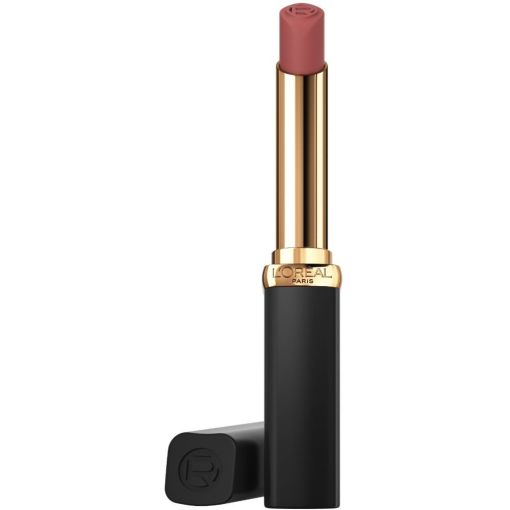 L'Oreal Color Riche Nude Of Worth Barra de labios de alta pigmentaci&oacute;n ofrece acabado mate empolvado hasta 16 horas