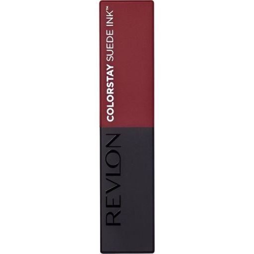 Revlon Colorstay Suede Ink Barra de labios resistente a manchas ofrece un color mate intenso de hasta 8 horas de duraci&oacute;n con vitamina e