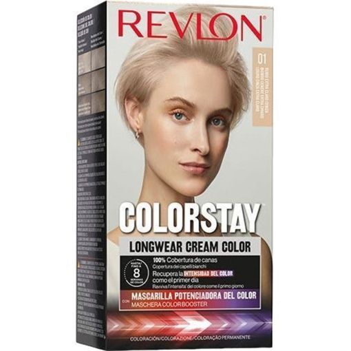 Revlon Colorstay Longwear Cream Color Tinte sin amon&iacute;aco potenciador del color para un 100% cobertura de canas