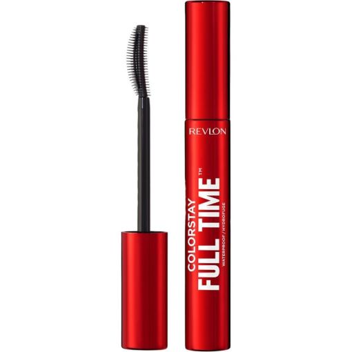 Revlon Colorstay Full Time Waterproof M&aacute;scara de pesta&ntilde;as resistente al agua protege y ofrece volumen sin grumos 24 horas de larga duraci&oacute;n