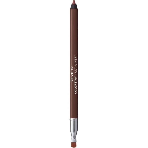 Revlon Colorstay Multi-Liner Delineador de ojos y labios cremoso y vegano con cepillo contornea resalta define y rellena sin l&iacute;mites