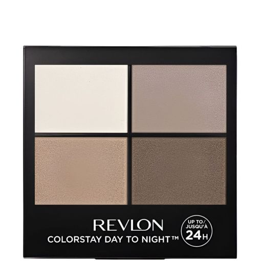 Revlon Colorstay Paleta Paleta de sombras de ojos hasta 16 horas de duraci&oacute;n 4 tonos