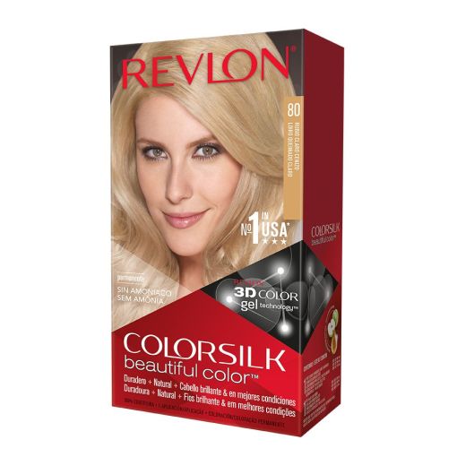 Revlon Tinte Colorsilk Beautiful Color Tinte permanente sin amon&iacute;aco 100% cobertura de canas