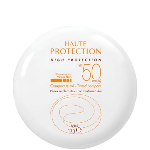 Av&egrave;ne Hight Protection Tinted Compact Spf 50 Polvos compactos con protector solar y color resistente al agua para las pieles intolerantes