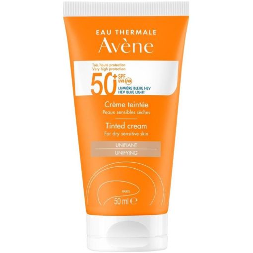 Av&egrave;ne Tr&eacute;s Haute Protection Cr&eacute;me Teint&eacute;e Spf50+ Protector solar crema con color de r&aacute;pida absorci&oacute;n y acabado no graso 50 ml