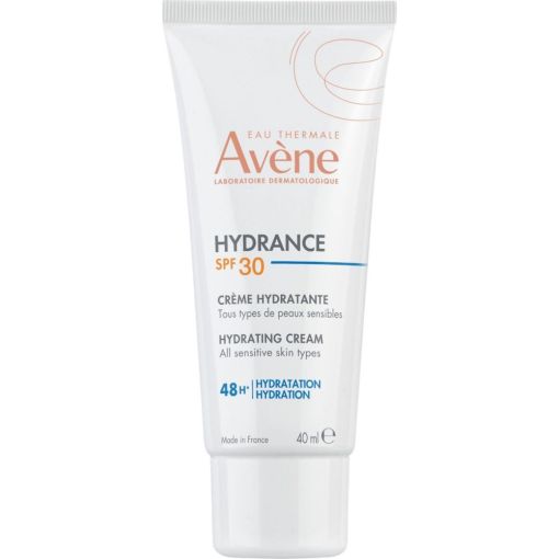 Avène Hydrance Crème Hydratante Spf 30 Crema hidratante ofrece 48 horas de hidratación continua y una piel rellena desde el primer día 40 ml
