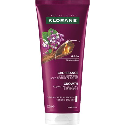 Klorane Quinine Croissance Apr&egrave;s-Shampoing Accel&eacute;rat&eacute;ur De Pousse Acondicionador acelerador del crecimiento con adenosina y quinina 200 ml
