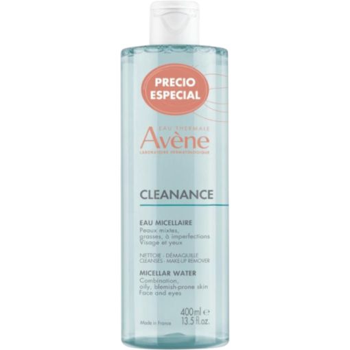 Av&egrave;ne Cleanance Eau Micellaire Precio Especial Agua micelar desmaquillante elimina las part&iacute;culas finas de contaminaci&oacute;n 400 ml