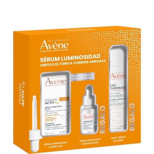 Av&egrave;ne Vitamin Activcg S&eacute;rum Correcteur &Eacute;clat Estuche S&eacute;rum corrector iluminador concentrado con vitamina c 30 ml