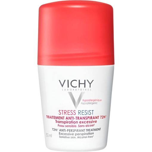 Vichy Stress Resist Traitement Desodorante Roll-On Desodorante antitranspirante intenso 72 horas 50 ml