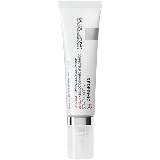 La Roche Posay Redermic R Yeux/Eyes Correcteur Dermatologique Intensif Contorno de ojos alisa tensa la piel y reduce los signos de fatiga 15 ml