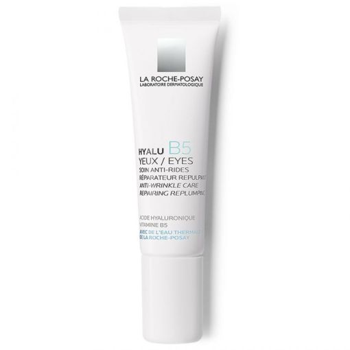 La Roche Posay Hyalu B5 Yeux/Eyes Soin Anti-Rides Réparateur Repulpant Contorno de ojos antiedad diseñado para rellenar y reparar la barrera de la piel 15 ml