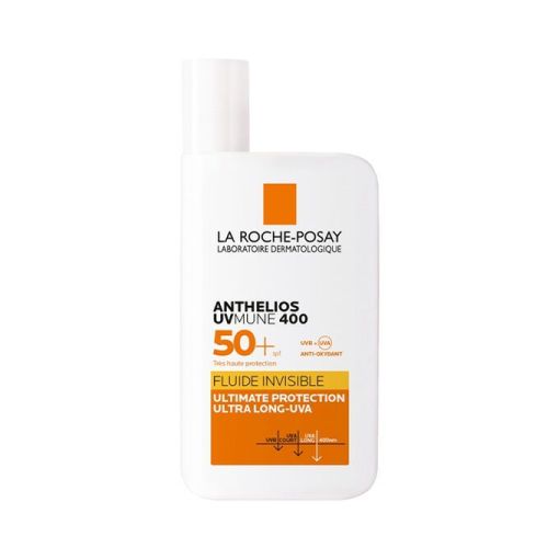 La Roche Posay Anthelios Uvmune 400 Fluide Invisible Spf 50+ Protector solar fluido invisible calamante y antioxidante 50 ml
