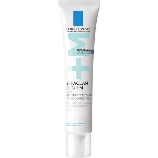 La Roche Posay Effaclar Duo+M Soin Anti-Imperfections Triple Corrective Tratamiento facial antiimperfecciones de triple correcci&oacute;n calma hidrata reduciendo manchas y marcas rojas 40 ml