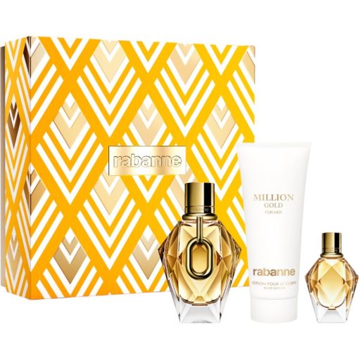 Rabanne Million Gold For Her Estuche Eau de parfum para mujer 90 ml