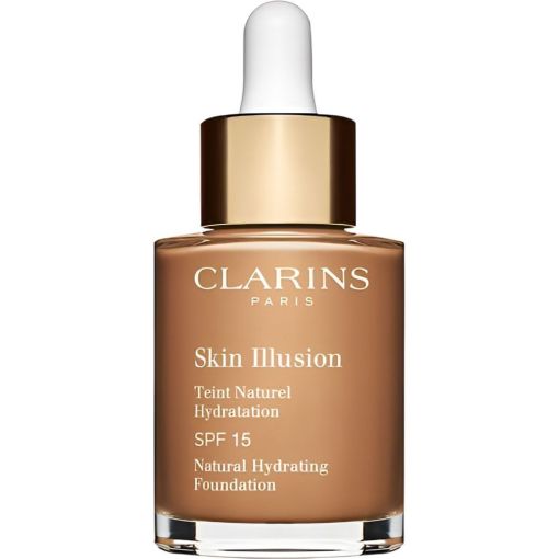 Clarins Skin Illusion Teint Naturel Hydratation Spf 15 Base de maquillaje ligera e hidratate co protecci&oacute; solar para efecto buea cara y acabado perfecto 24 horas
