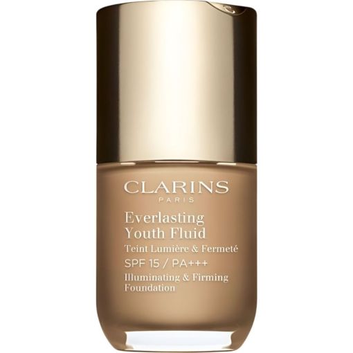 Clarins Everlasting Youth Fluid Base de maquillaje para un rostro más firme y luminoso al instante