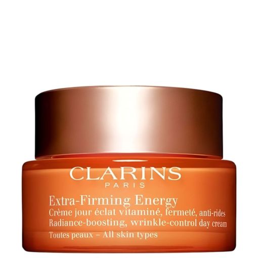 Clarins Extra-Firming Energy Crème Jour Crema de día reafirmante reduce arrugas y aporta luminosidad piel energizada y embellecida 50 ml