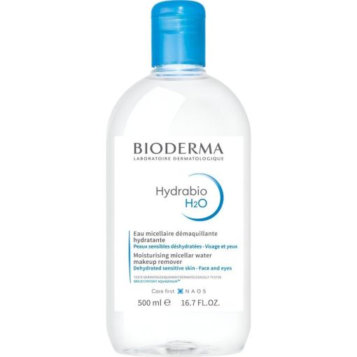 Bioderma Hydrabio H2o Eau Micellaire D&eacute;maquillante Hydratante Agua micelar limpia impurezas part&iacute;culas calma y desmaquilla para rostro y ojos