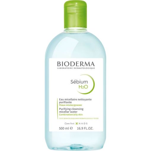 Bioderma S&eacute;bium H2o Solution Micellaire Agua micelar con principios activos purificantes y seborreguladores controlando el sebo