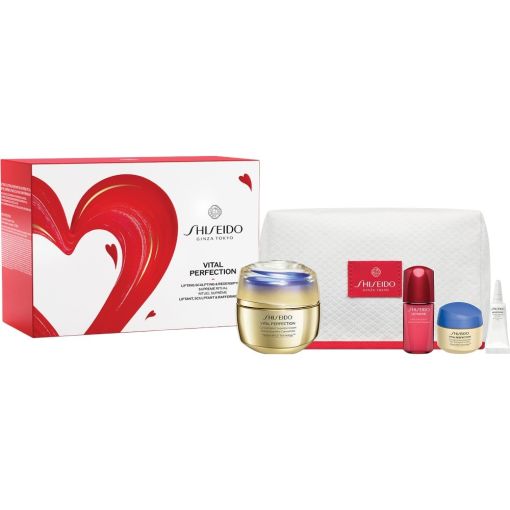 Shiseido Vital Perfection Concentrated Supreme Cream Estuche Crema antiedad eleva esculpe y redensifica para una piel de aspecto m&aacute;s firme luminoso y joven 50 ml