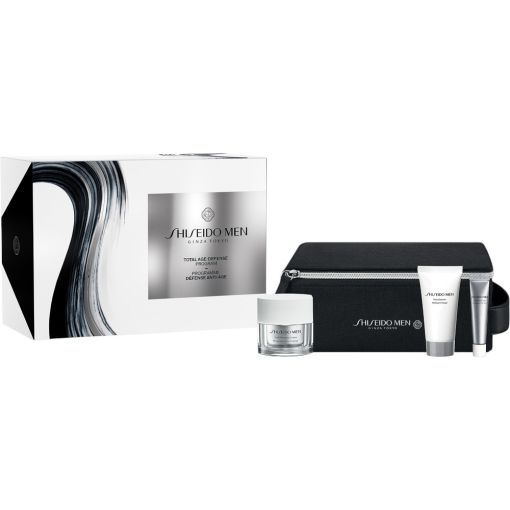 Shiseido Men Total Revitalizer Cream Estuche Crema de d&iacute;a antiedad mejora los 5 principales signos del envejecimiento 48 horas 50 ml