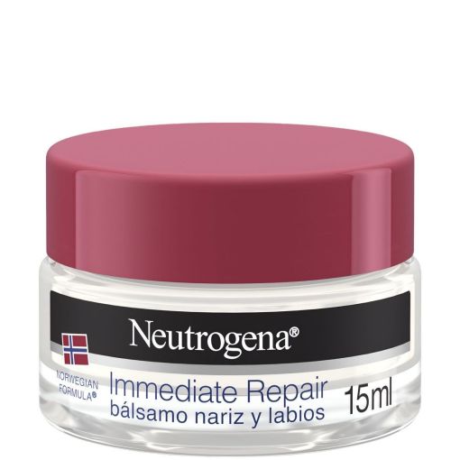 Neutrogena Bálsamo Reparación Inmediata Nariz/Labios Bálsamo reparador para una hidratación inmediata de nariz y labios 15 ml