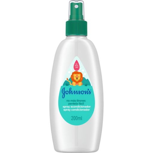 Johnson'S No M&aacute;s Tirones Acondicionador En Spray Para Ni&ntilde;os Acondicionador sin sulfatos ni colorantes elimina los nudos y enredos del cabello 200 ml