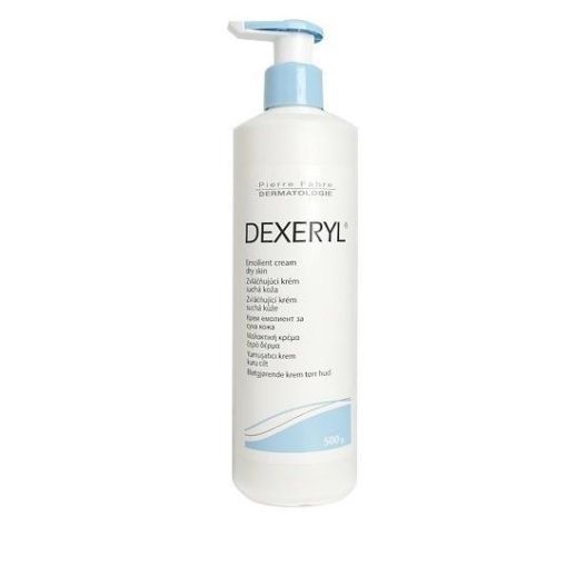 Dexeryl Emolient Cream Dry Skin Crema emoliente hidrata repara y alivia en profundidad los síntomas de sequedad 500 ml