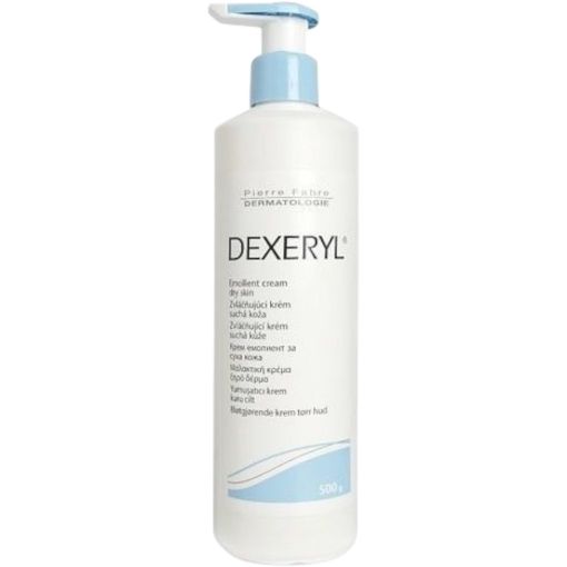 Dexeryl Crema Emoliente Crema emoliente hidrata repara y alivia en profundidad los s&iacute;ntomas de sequedad 500 ml