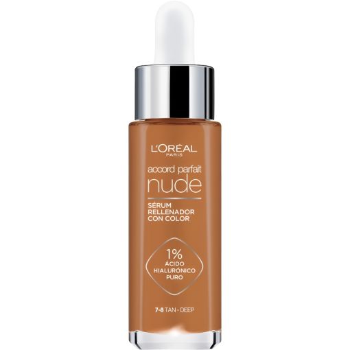 L'Oreal Accord Parfait Nude S&eacute;rum Rellenador Con Color S&eacute;rum con color cuida y unifica el tono de cobertura modulable acabado natural y luminoso