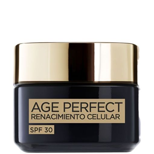 L'Oreal Age Perfect Renacimiento Celular Spf 30 Crema de d&iacute;a regeneradora ilumina alisa y redensifica con complejo antioxidante 50 ml