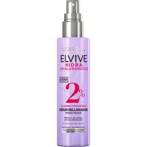 Elvive Hidra [Hialurónico] Sérum Rellenador Sérum rellena la fibra capilar de hidratación para cabello deshidratado 150 ml