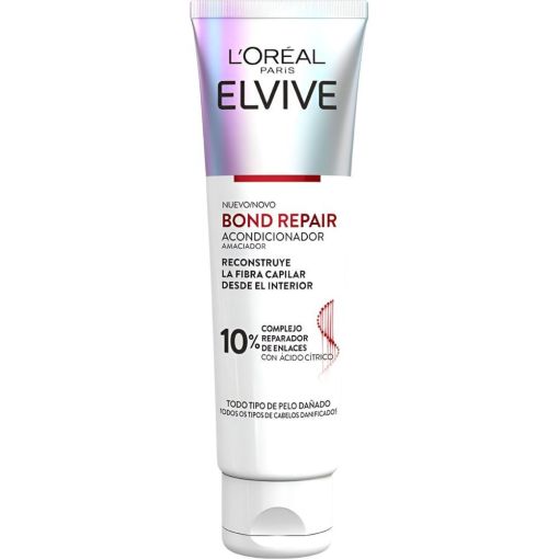Elvive Bond Repair Acondicionador Acondicionador reparador protege y suaviza la fibra capilar en profundidad para cabello da&ntilde;ado 200 ml