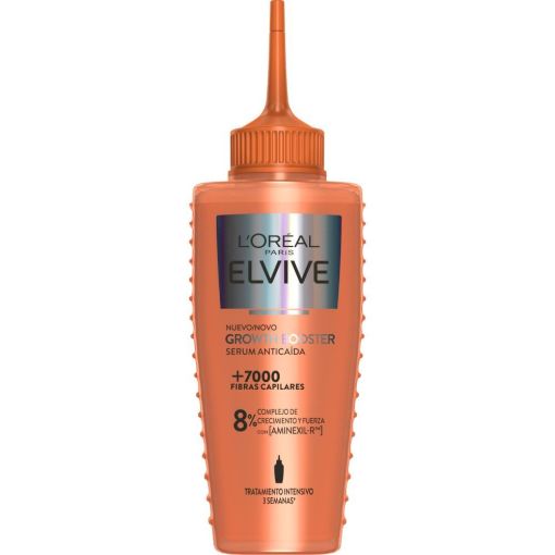 Elvive Growth Booster S&eacute;rum Antica&iacute;da S&eacute;rum sin siliconas reduce la ca&iacute;da y minimiza la rotura mejorando la densidad para cabello m&aacute;s fuerte 102 ml